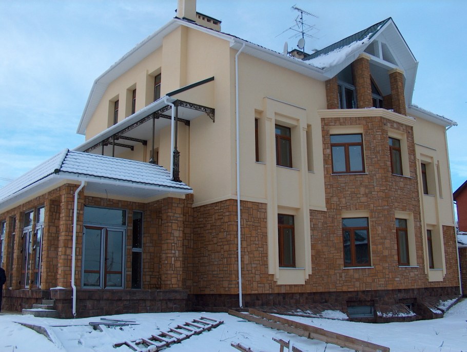 Облицовка квартирных домов