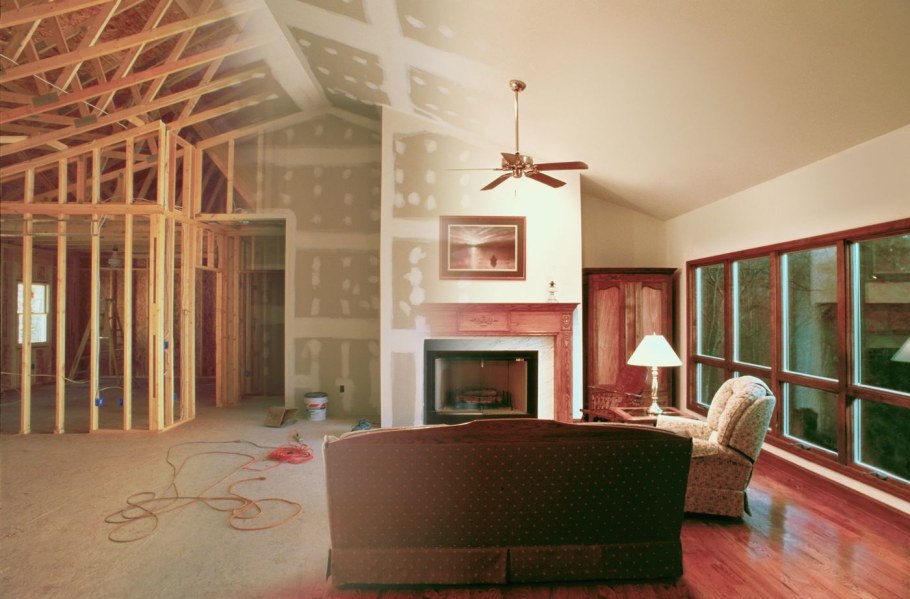 Стройка интерьер