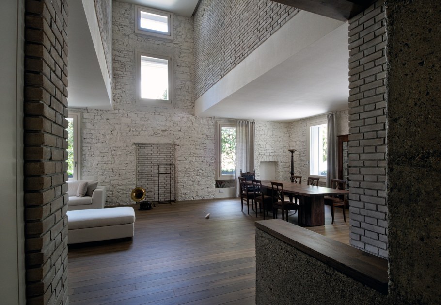 Дом из пеноблоков интерьер