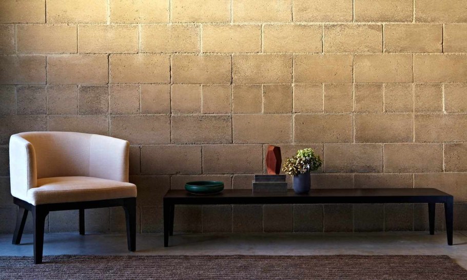 Интерьеры домов из блоков