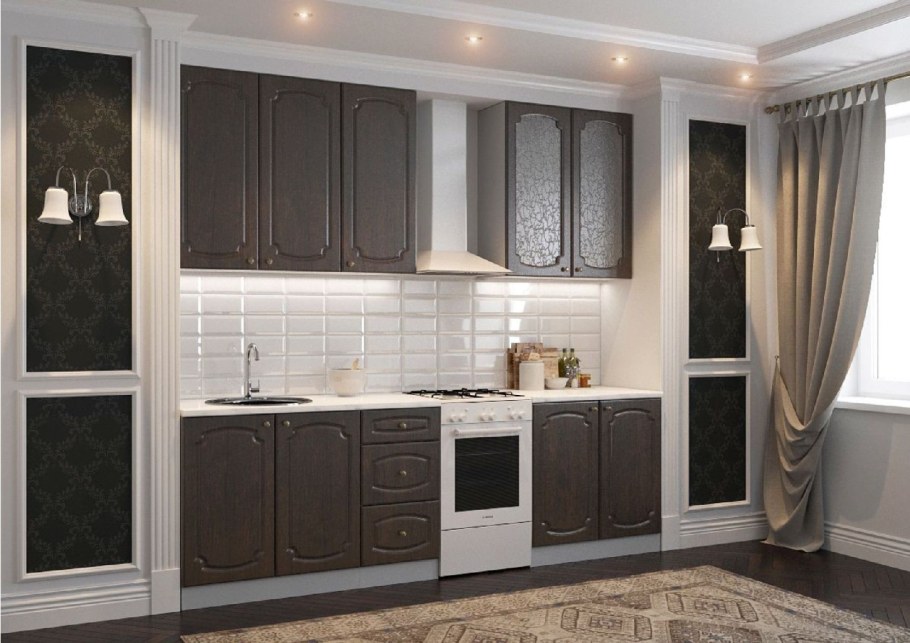 Кухня дуб антик