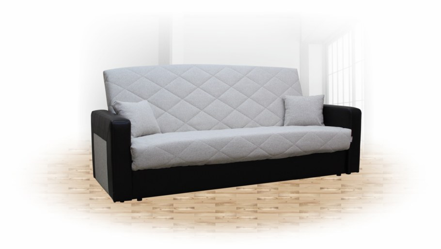 Диван с креслом и пуфом