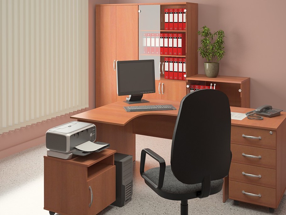 Комплект офисной мебели для детской