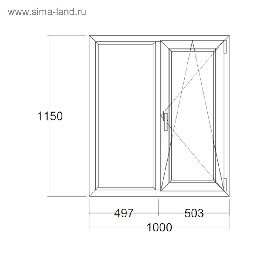 Чертеж деревянной двери dwg