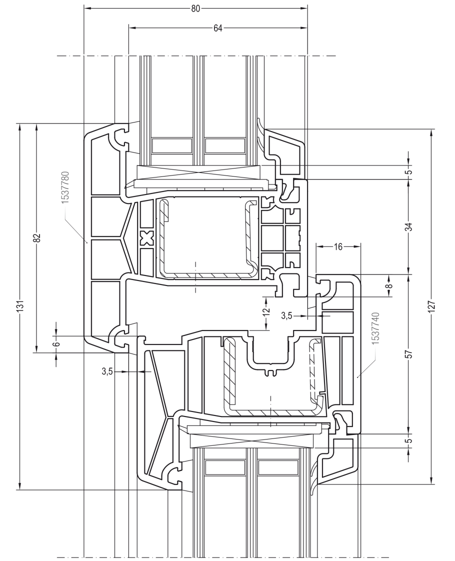 Окно 1000х1500 с фрамугой