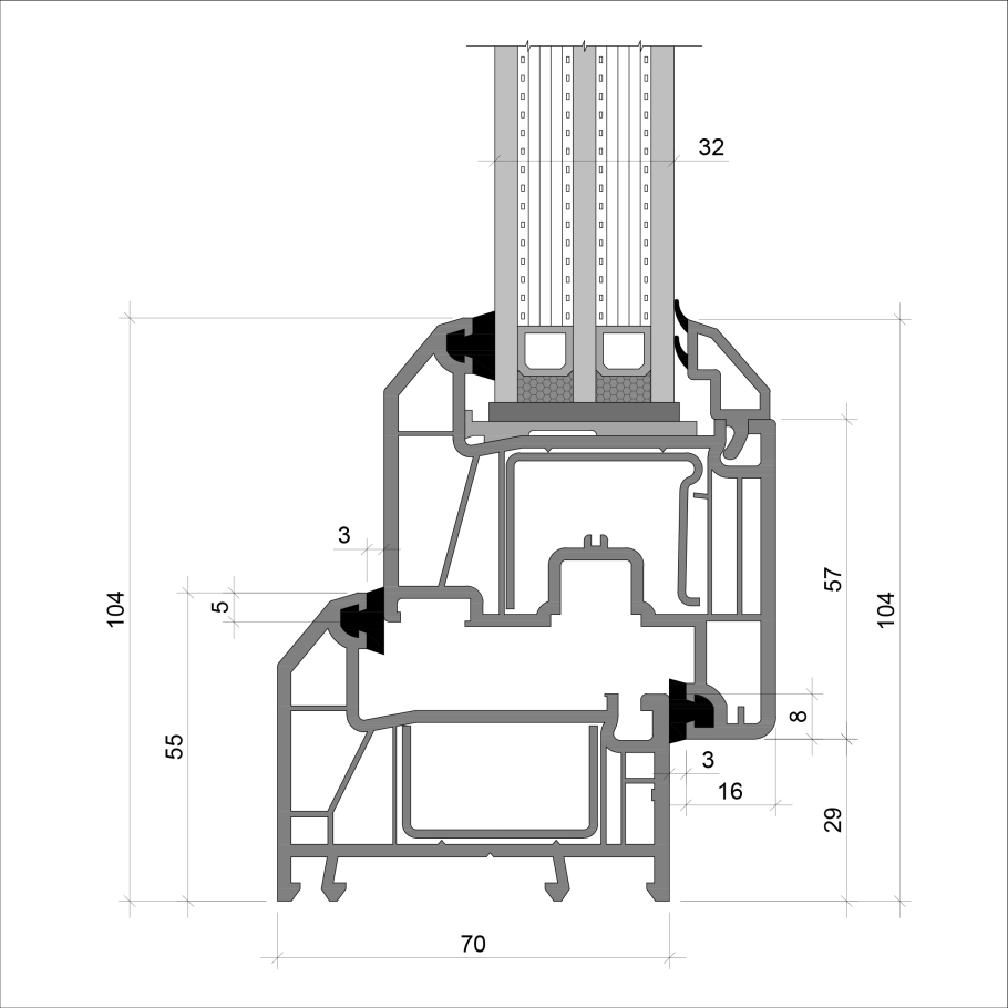 Профиль Рехау Blitz New