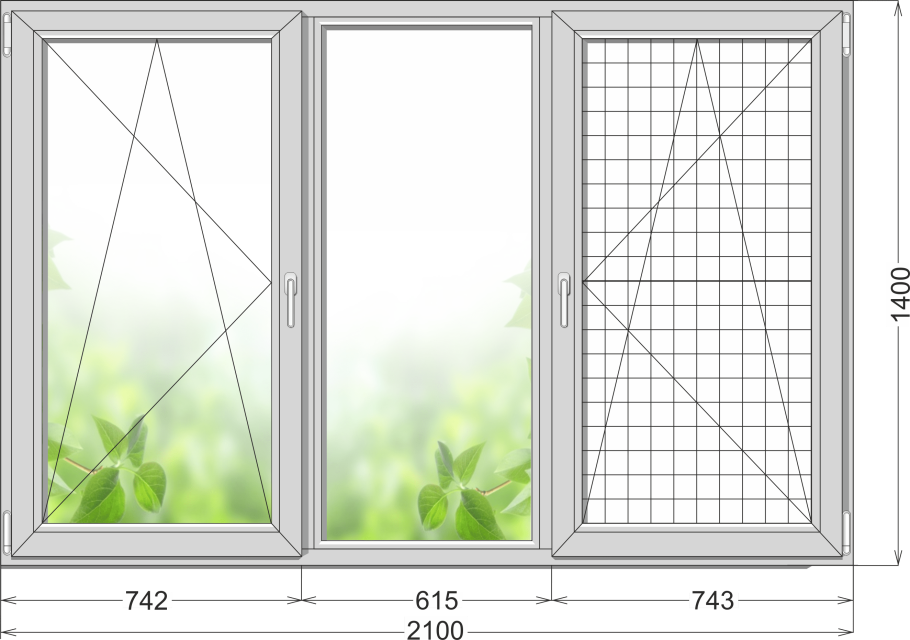 Монтажная схема установки пластиковых окон