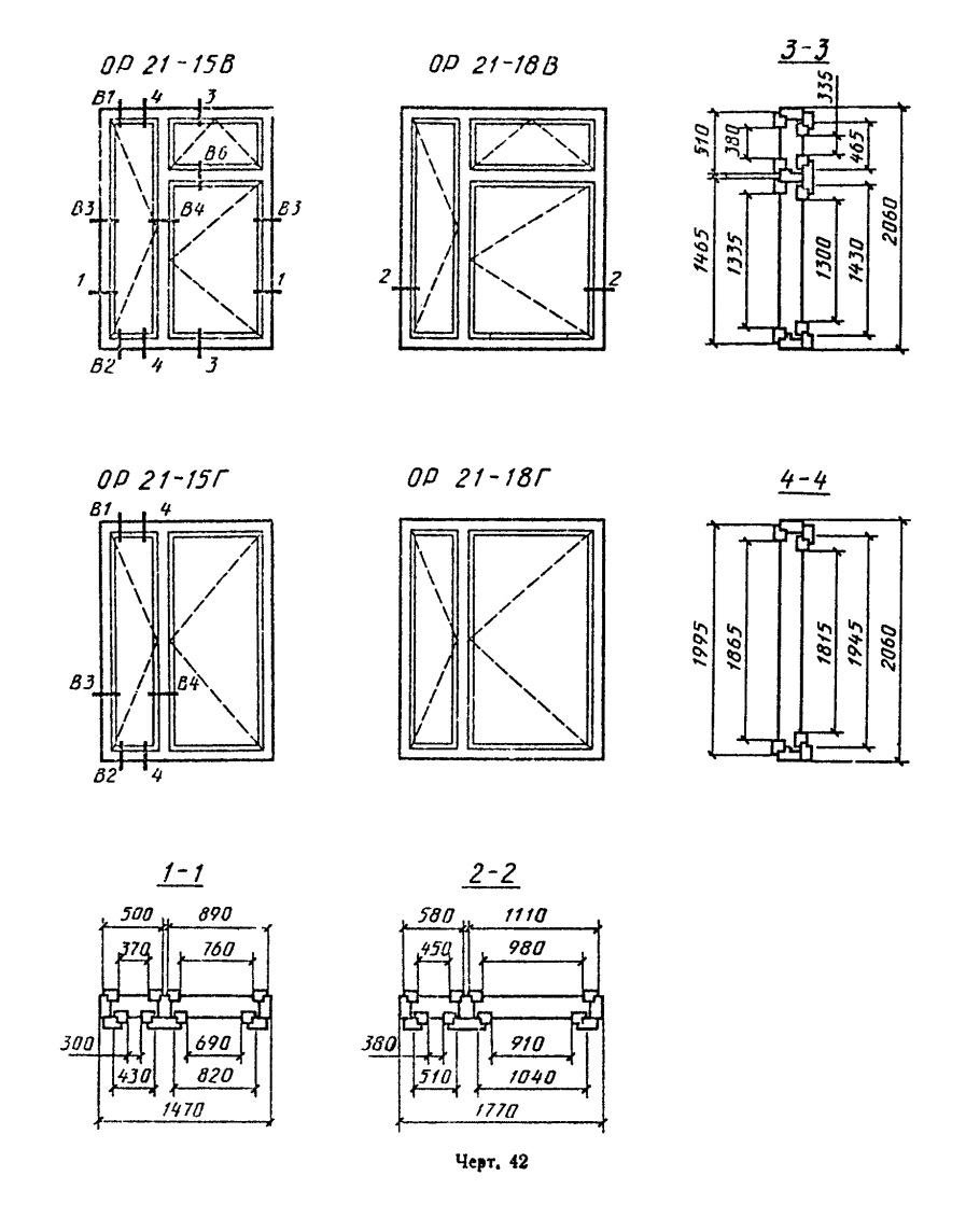 Схема сборки окон ПВХ