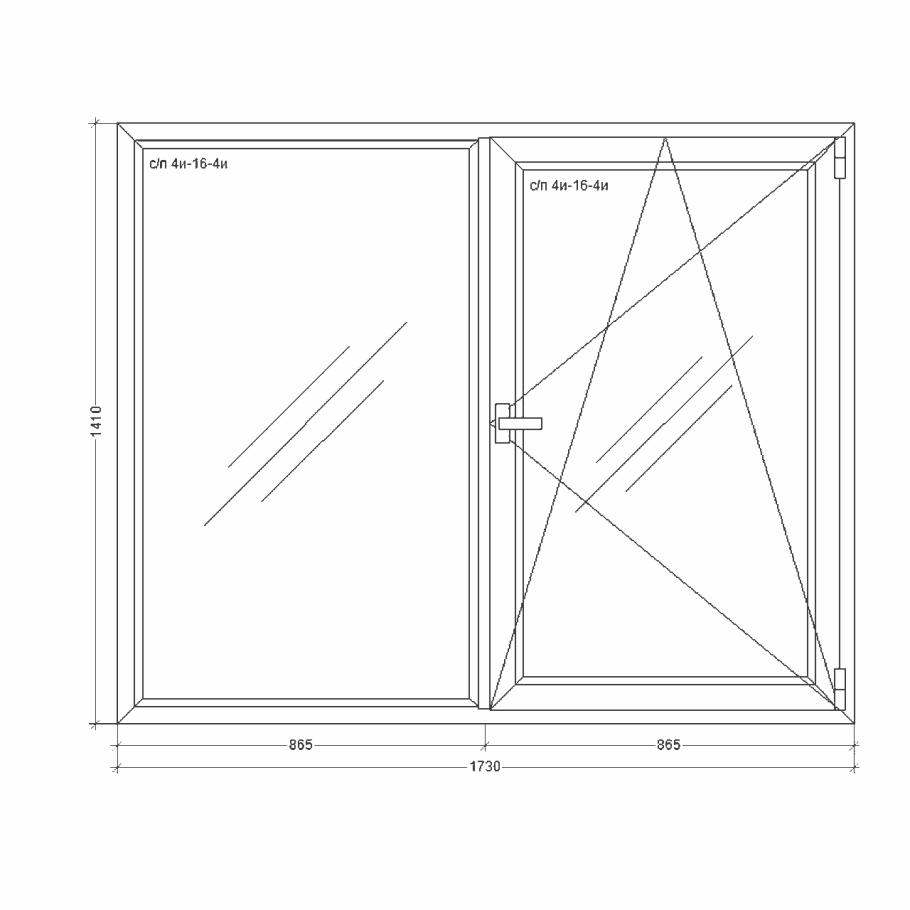 Как делается замер окон ПВХ