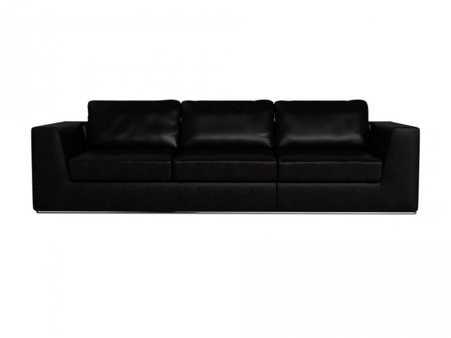 Диван книжка экокожа Аккорд черный