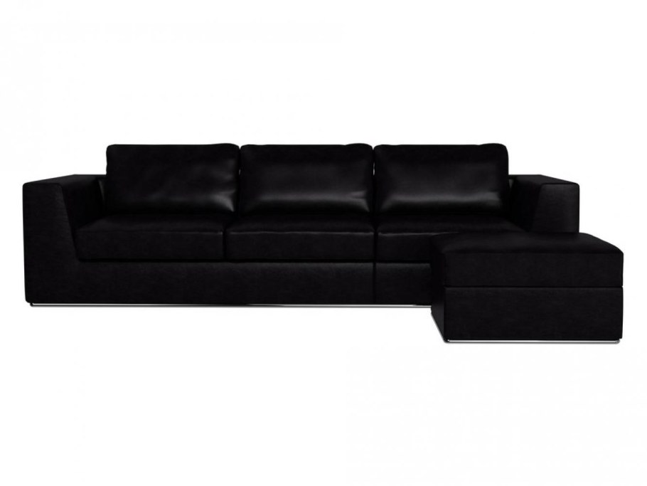 Кожаный диван