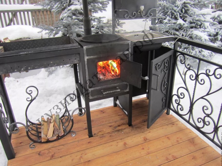 Мангал Vitto тройка