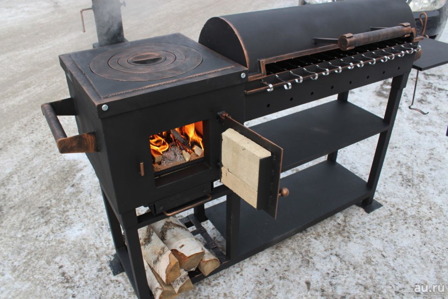 Мангал УЗПО Тамерлан 2 (казан-мангал)