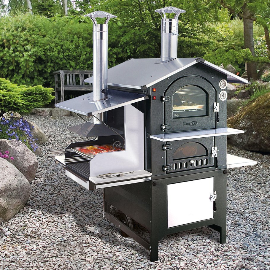 Печь казан мангал Сибиряк