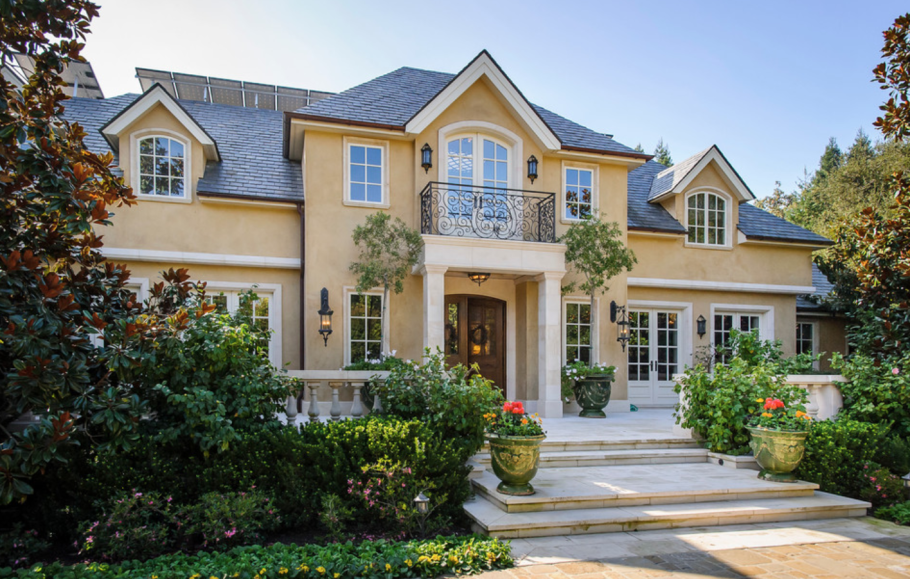 Дом в стиле французский Прованс экстерьер