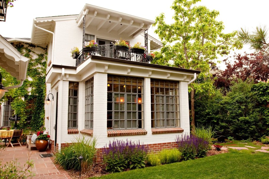 Фасады домов в прованском стиле