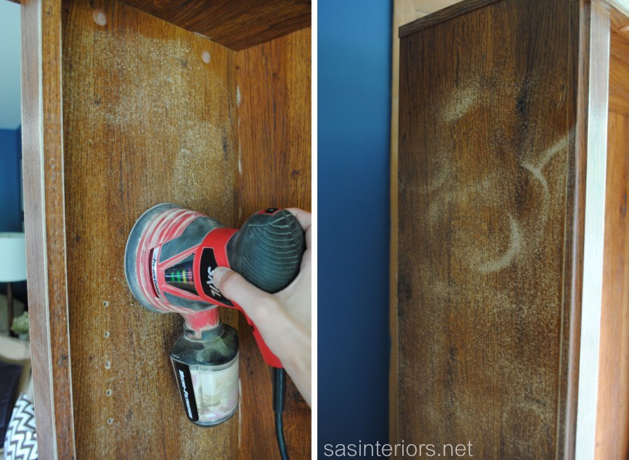 Перекраска шкафа из ДСП