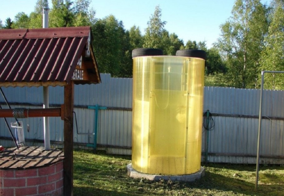 Душевая на даче