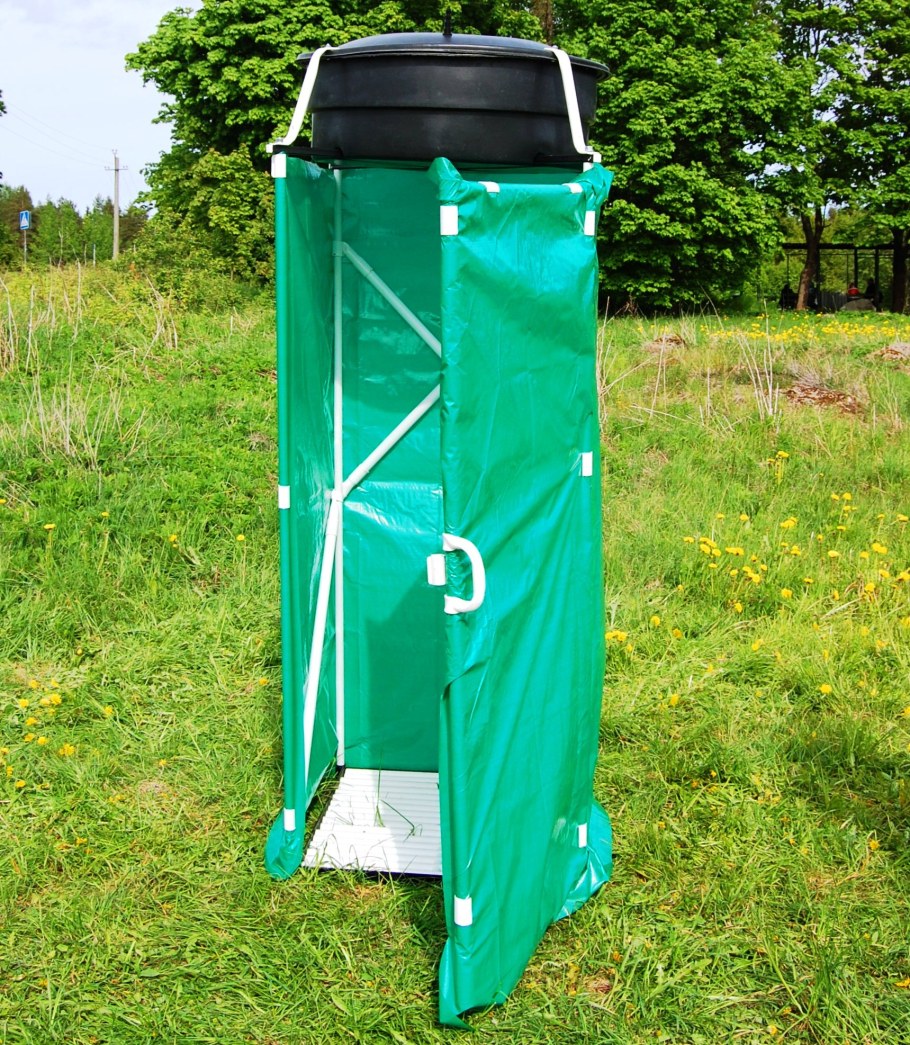 Уличный душ для дачи