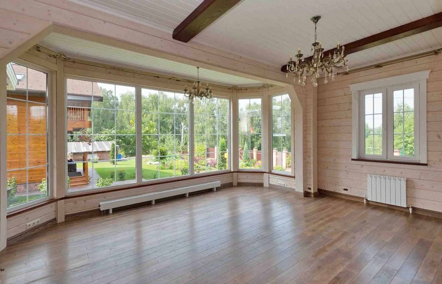 Каркасный дом внутри отделка