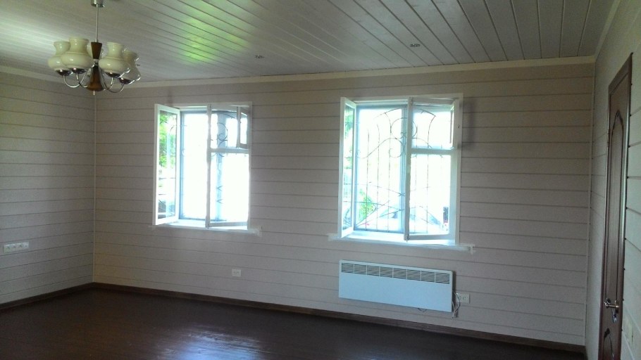 Отделка старого дома вагонкой