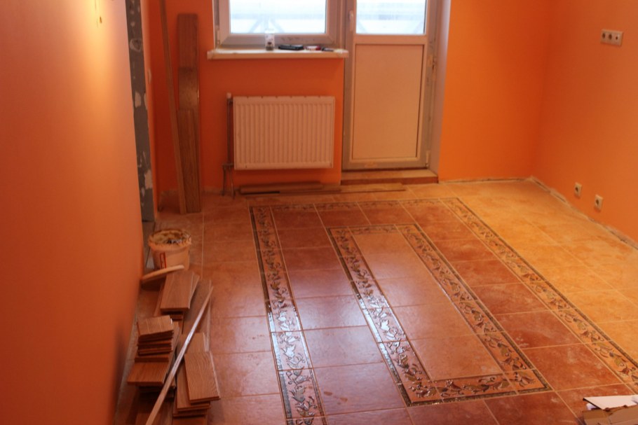 Отделка полов в квартире