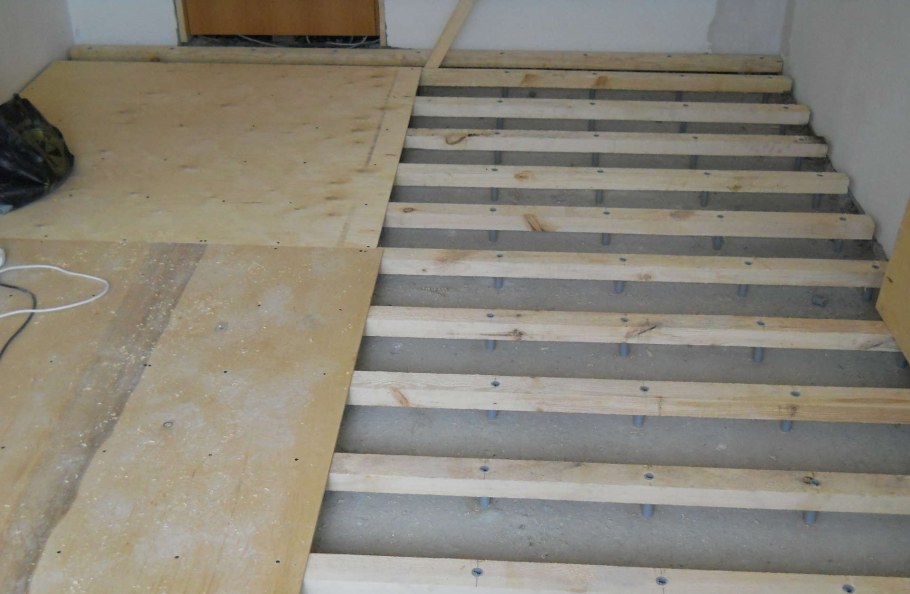 Кнауф пол на лагах