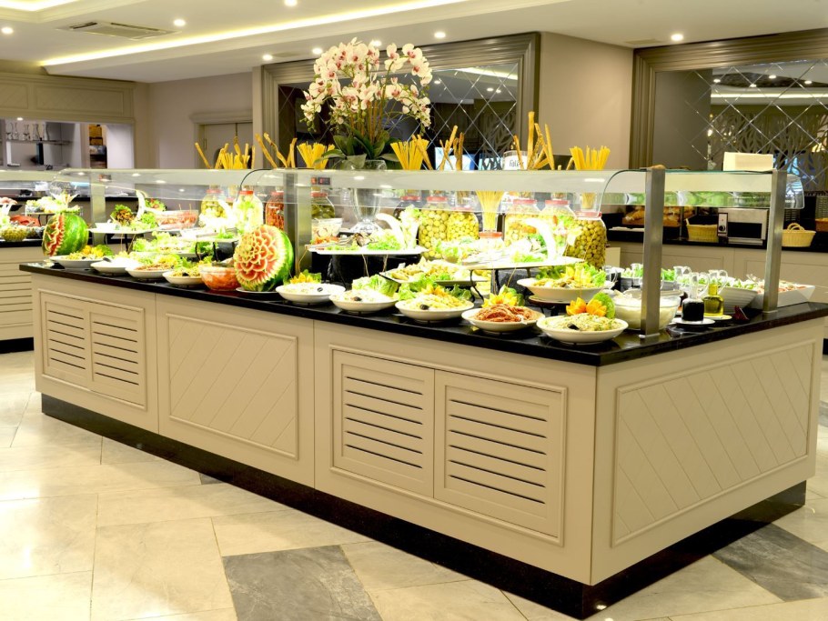 Линия раздачи для столовой