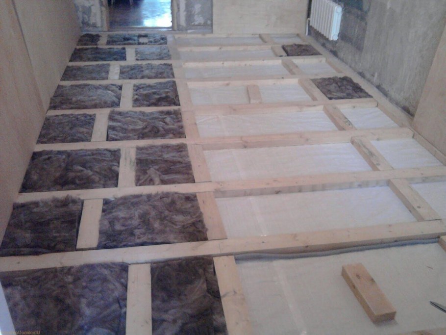 Кнауф пол на лагах