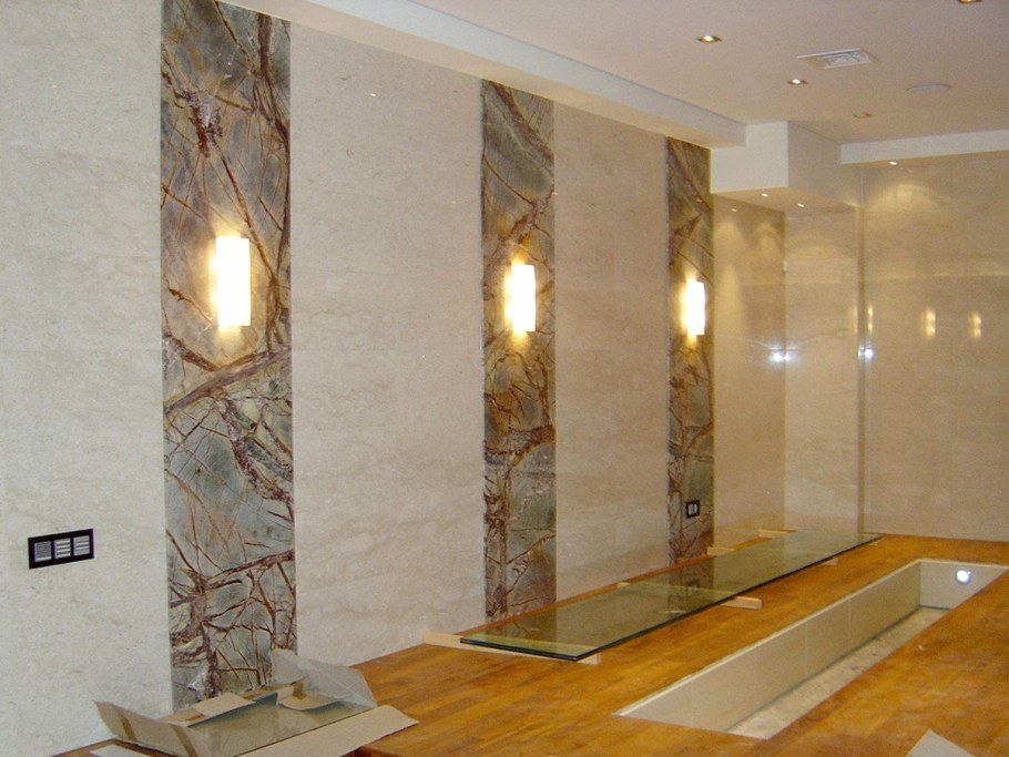 Мраморные панели для стен