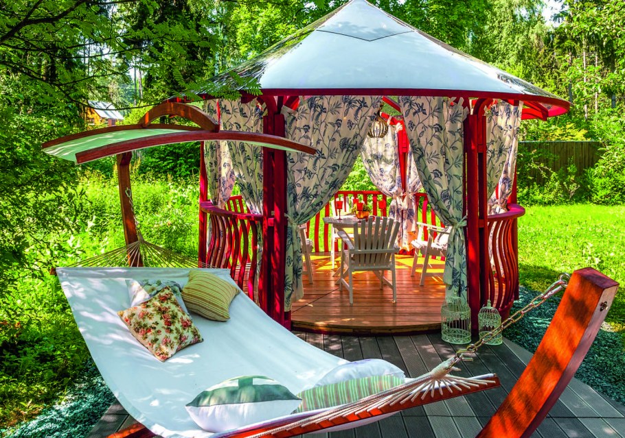 Декор беседки