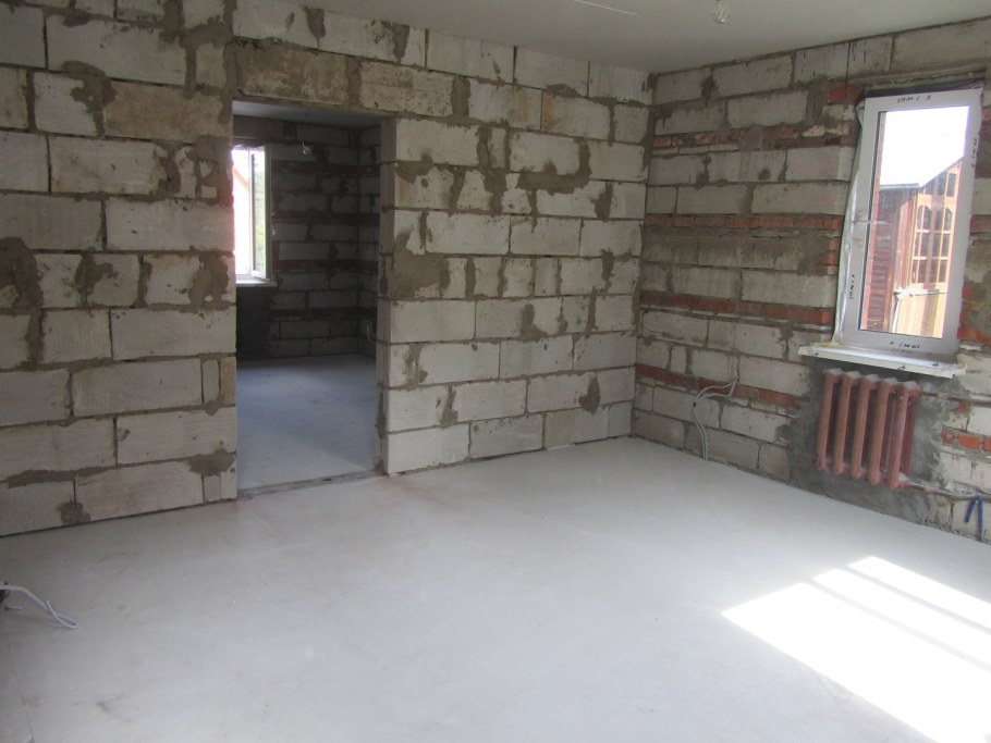 Черновая отделка пола в квартире