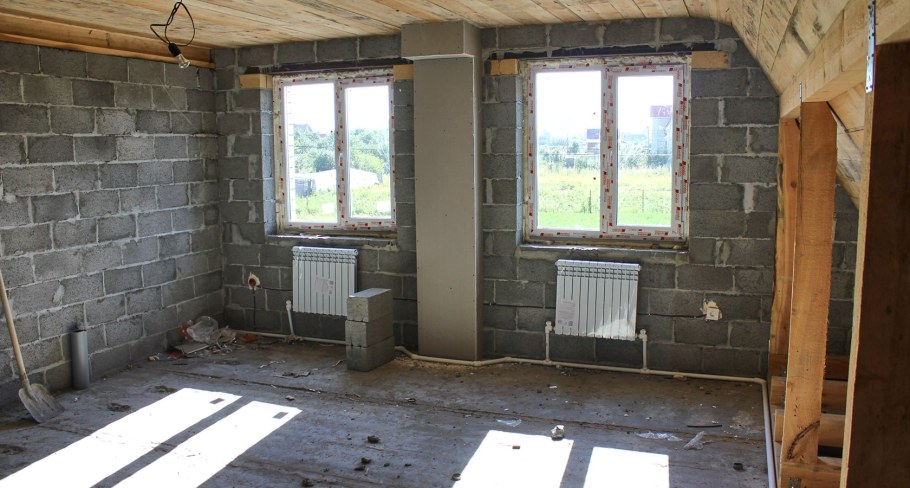 Цементный пол