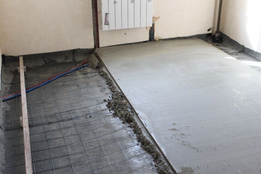 Армирование цементно-песчаной стяжки