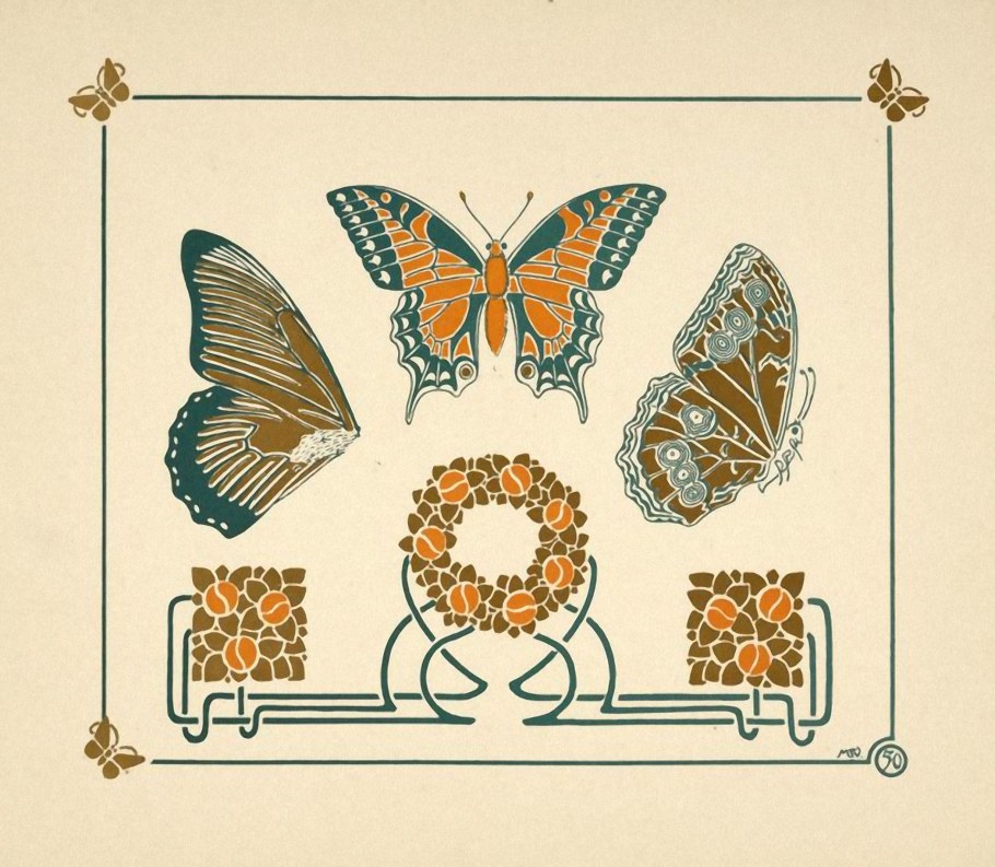 Орнамент ар нуво югендстиль