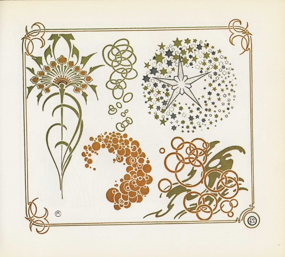 Художник Морис Пийар верней и его растения в стиле Модерн