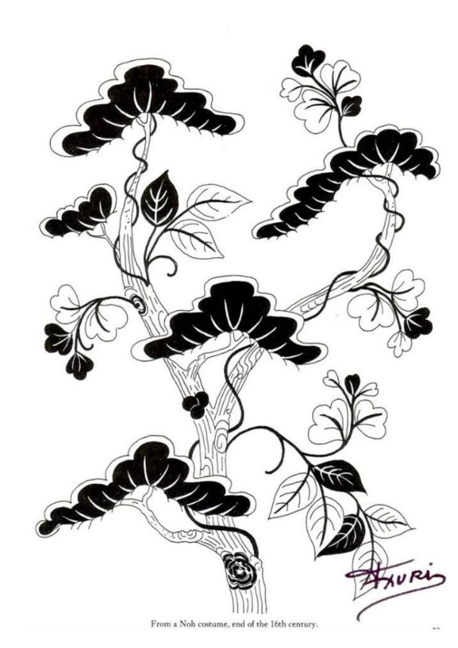 Орнамент в японском стиле