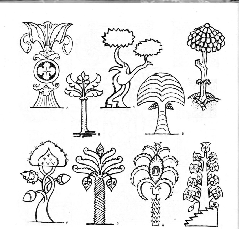 Стилизация растений