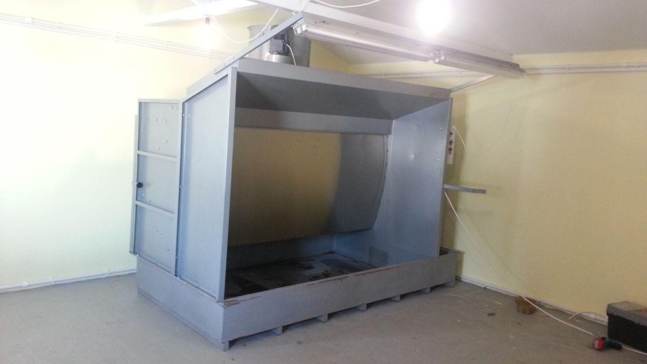 Профессиональная покрасочная камера