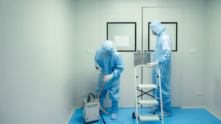 Покрасочный цех дерева