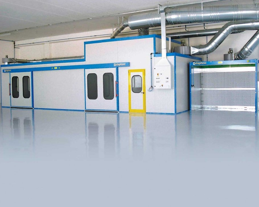 Покрасочная камера для мастерской