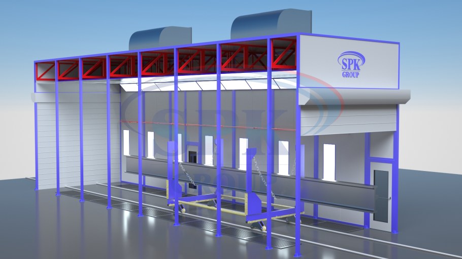 Окрасочная камера Altmaler ГФ 1.5010