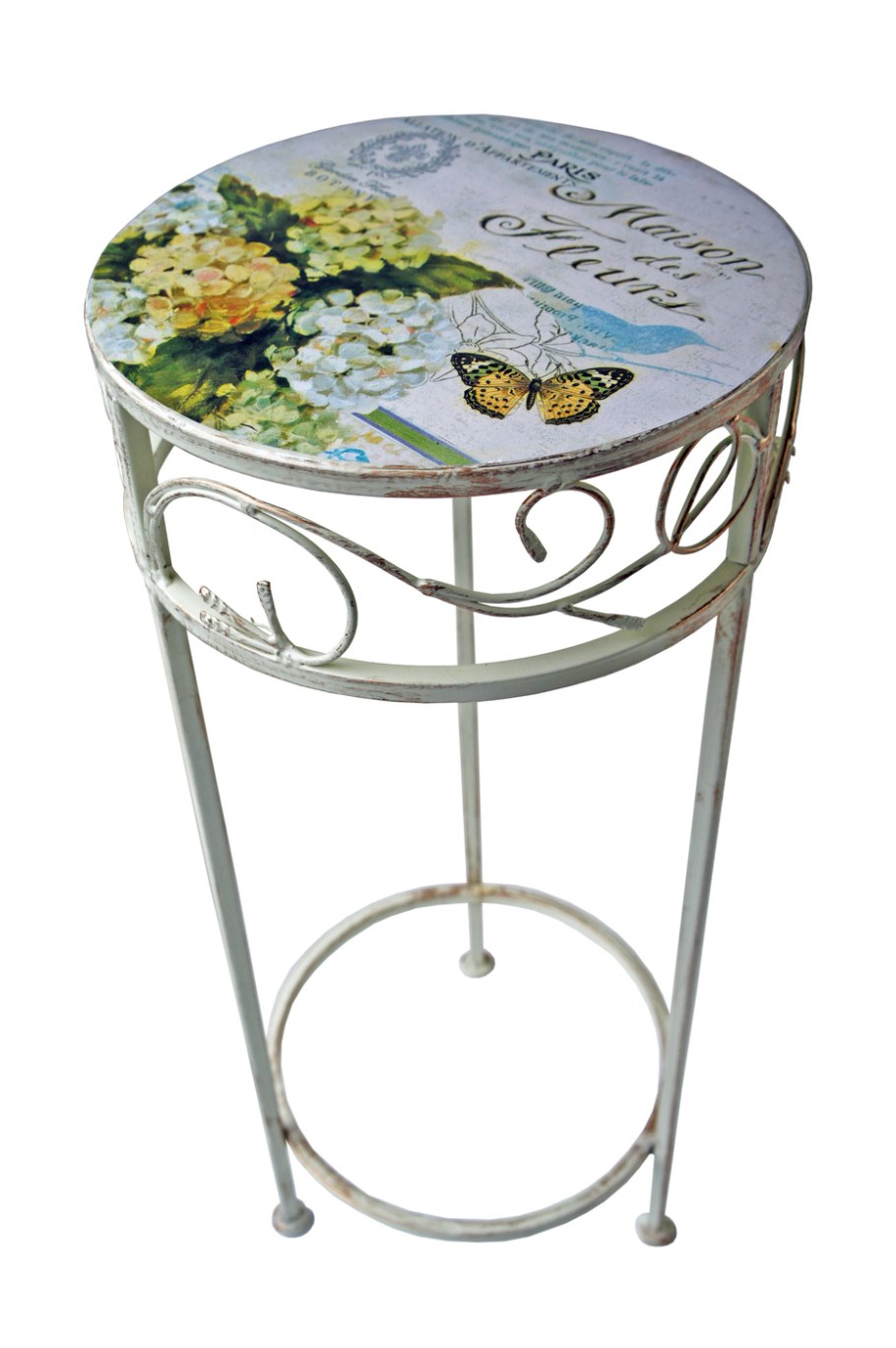 Круглая подставка для цветов