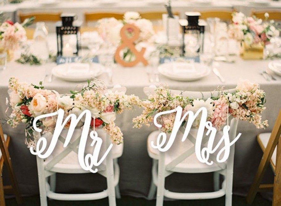 Декор свадьбы цветами