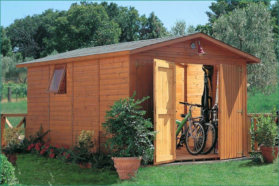 Обустройство сарая на даче