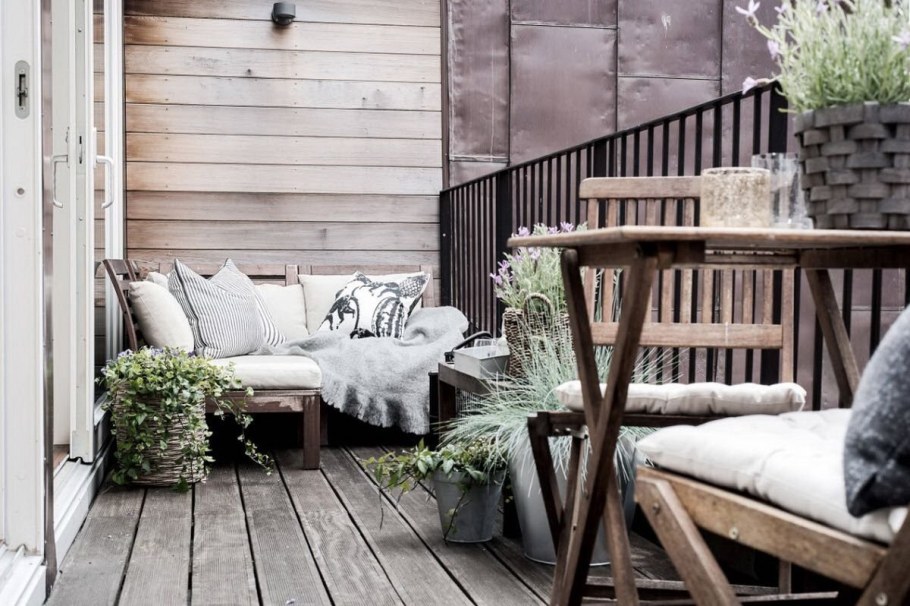 Кухня-гостиная Сканди Кантри