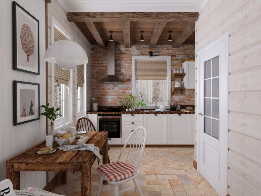 Кухня Сканди Прованс