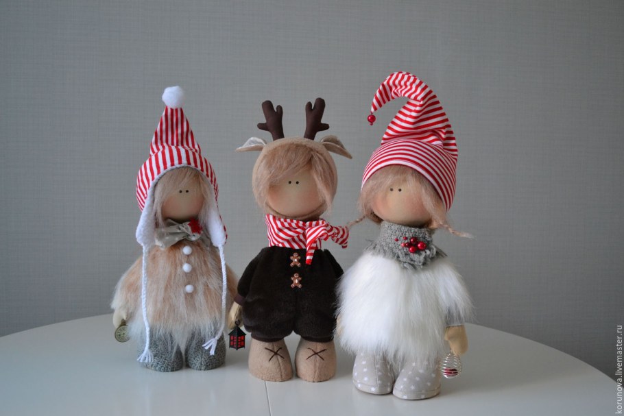 Новогодний Гном кукла