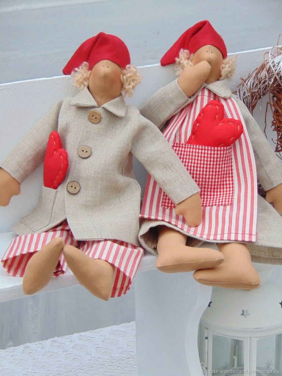 Куклы большеножки(Снежка)