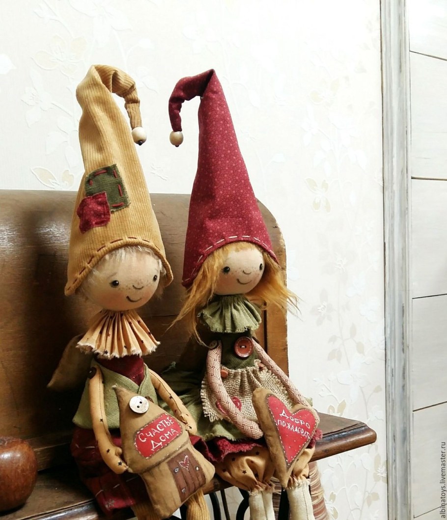 Новогодние интерьерные игрушки